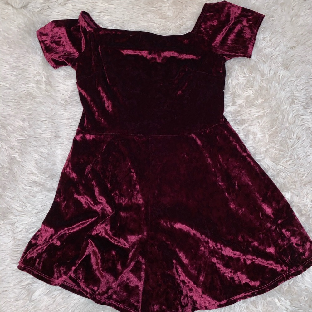 Velvet romper